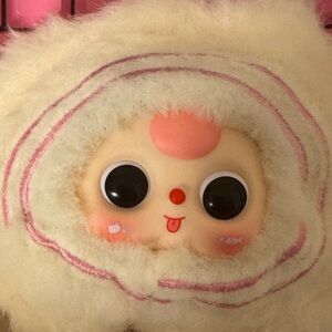 Baby three big bites fish cake plushie